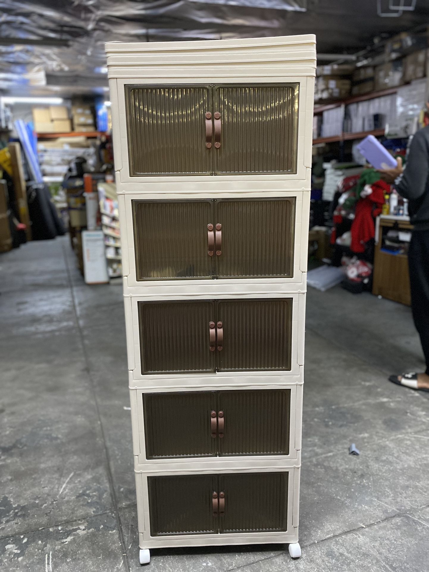5-Tier Stackable Storage