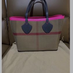 Authentic Reversible Burberry Tote Bag