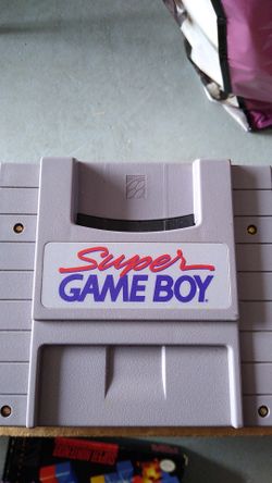 Super Nintendo adapter for game boy games