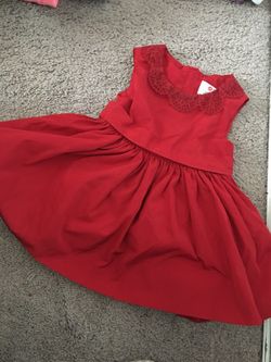 Red dress 12M