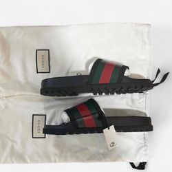 Gucci Web Slide ‘Black’ UK Size 11