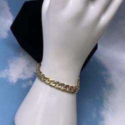10K  Curb Bracelets 