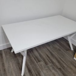 White Table