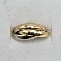 Tri-Color Gold Band