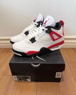 Nike Air Jordan 4 Retro Red Cement 7.5M, 9W