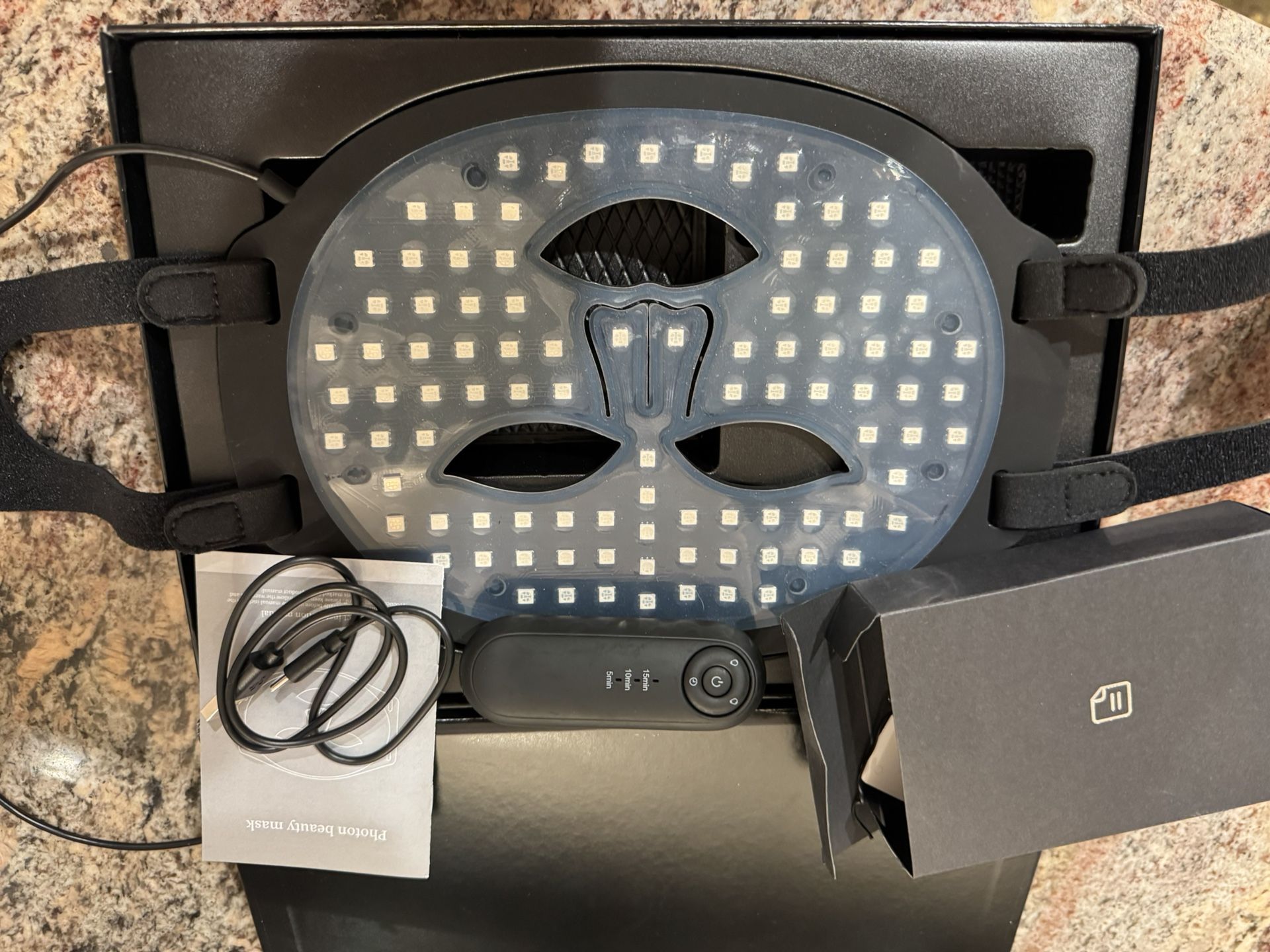 Infrared Red Light Face Mask 7 Settings As New