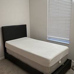 $150; Twin Bed; Mattress & Bed Spring Included, Good Condition; Columbus OH Area