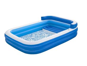 H2OGO Inflatable Family Pool 10ft - Bench Seat, 338 Gal