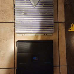 Atg 1600 Mono Block And A Kenwood 1000watt Bridable Amp