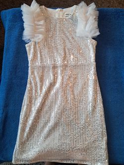 Girls Sequins Dress