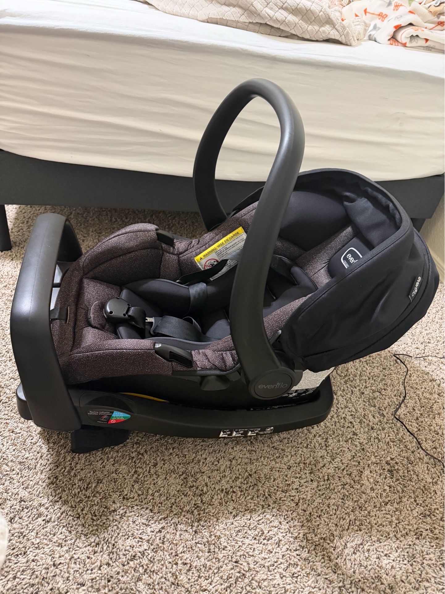 Evenflo infant car seat