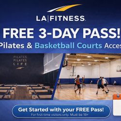 Free Pass La Fitness ‼️[READ DESCRIPTION]