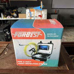 FORBEST FB-PIC3188SD Pipe Duct Video Inspection System 40M/130FT Cable