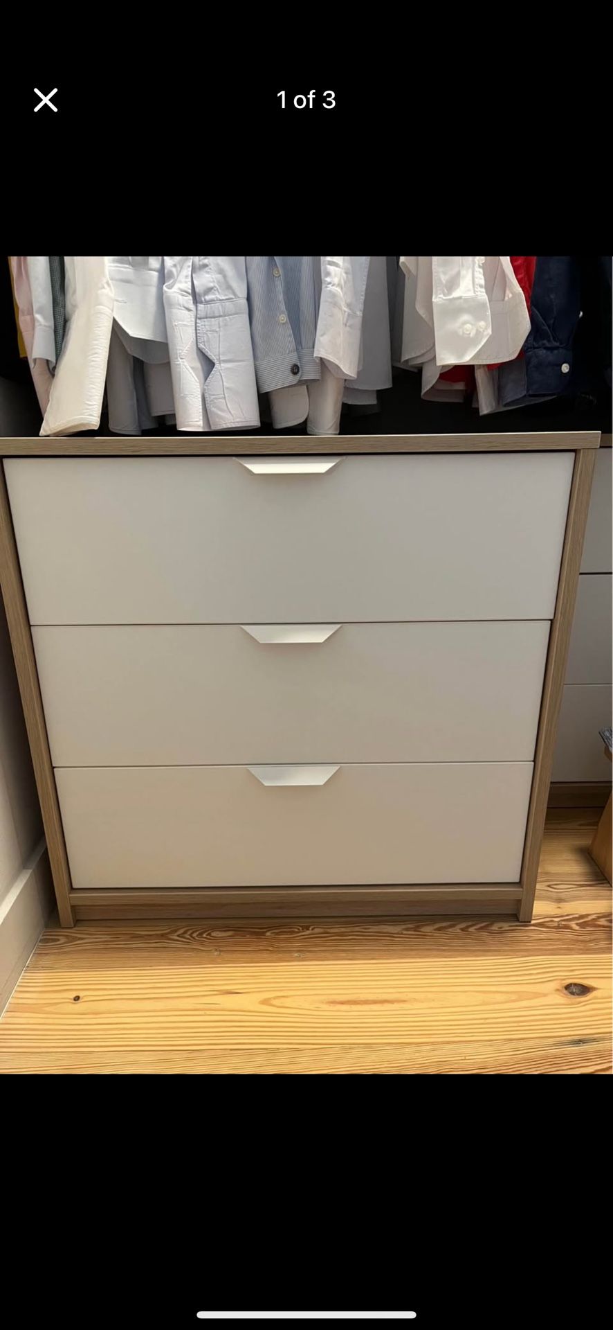 Ikea Askvoll Dresser (set of 2)