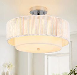 Boho Semi-Flushmount Light