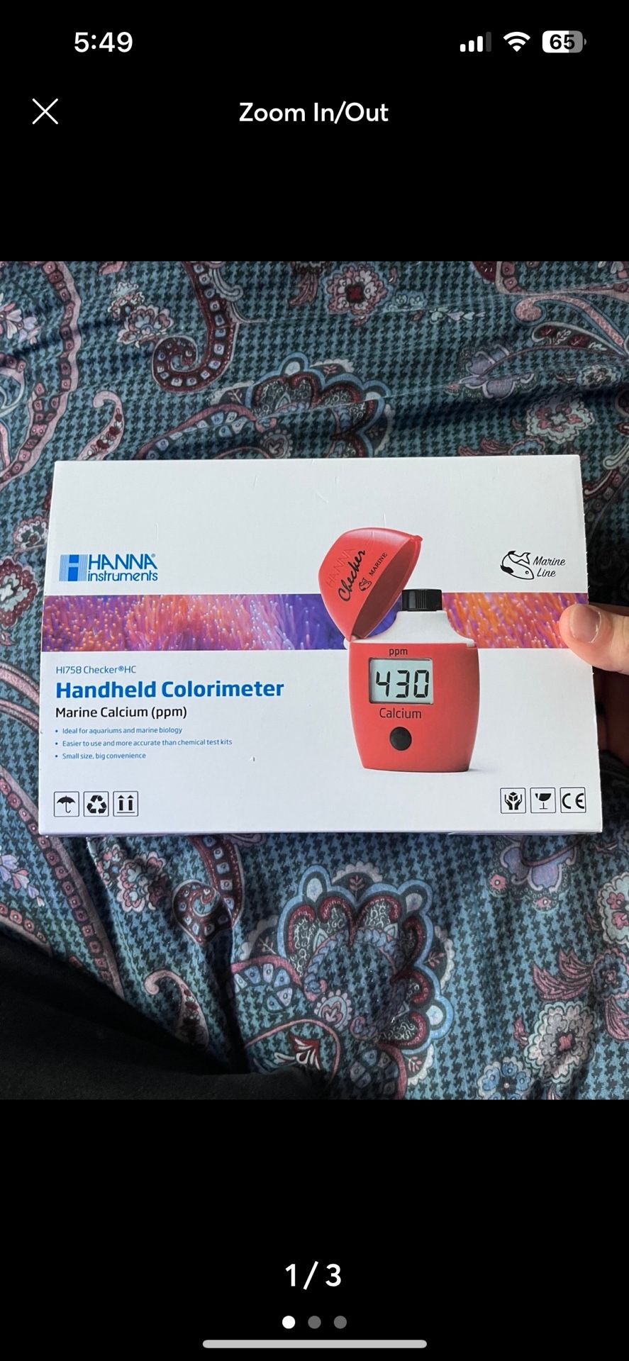 Calcium Hanna Checker