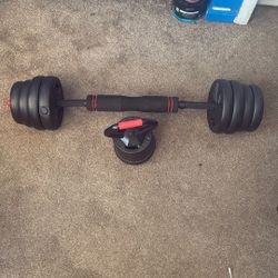 3 N 1 Weighted Bar With Weights 