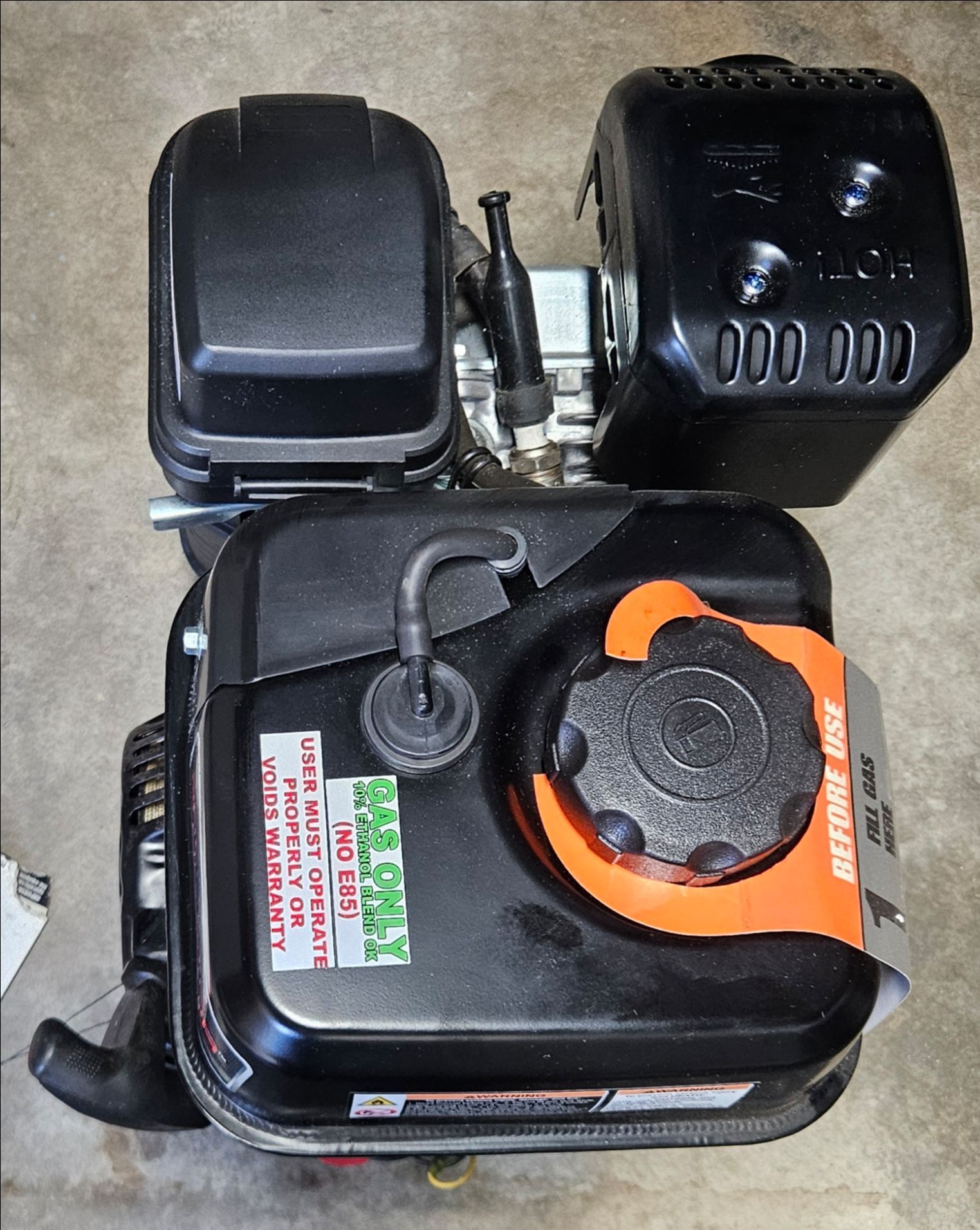 Predator 6.5 HP 212cc OHV Horizontal Shaft Heavy Duty Gas Engine EPA