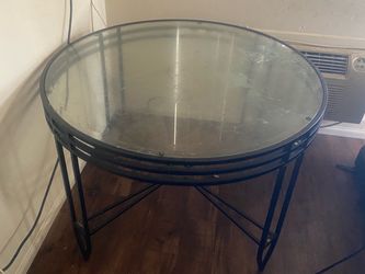 Glass table