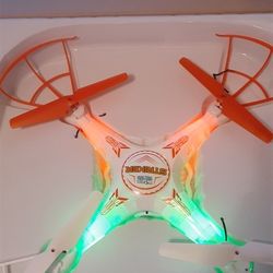 STRIKER SPY DRONE EXCELLENT WORKING CONDITION HAS REMOTE AND CAMERA CLICK ON PICTURE YOU WILL GET FULL PICTURE SIZE READ BELOW 