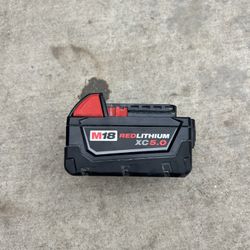 Milwaukee M18 Battery 5.0ah