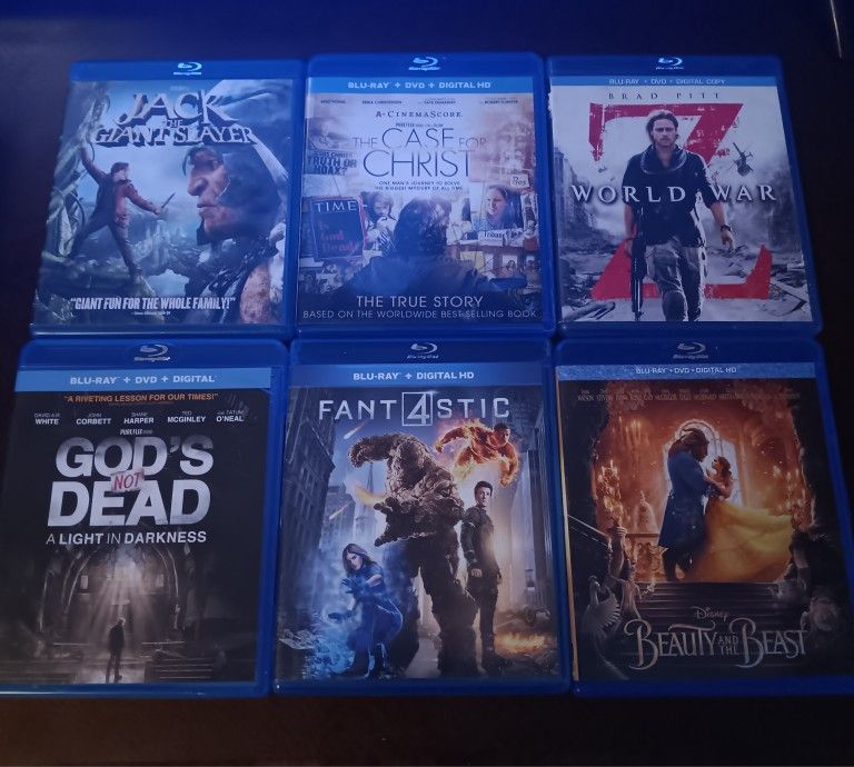 6 Blu-rays