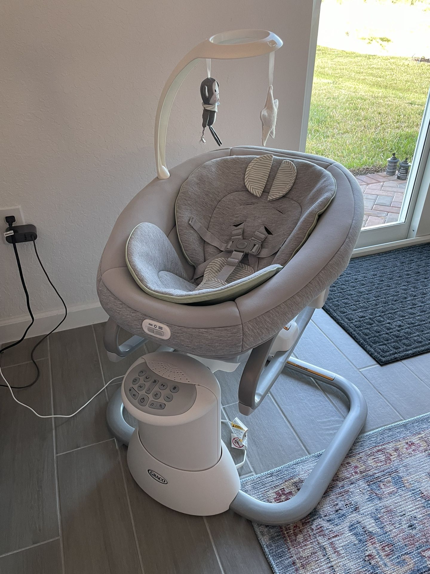 Graco, Soothe My Way Swing with Removable Rocker, Madden