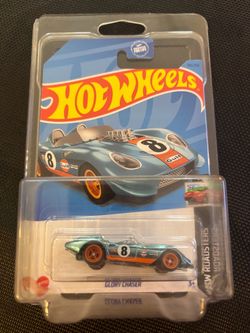 ** SUPER TREASURE HUNT** Hot Wheels Glory Chaser Gulf  Diecast H Case