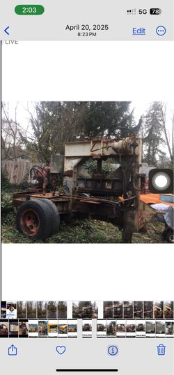Towable hydraulic stone splitter