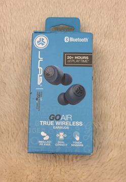 JLab GO Air True Wireless Earbuds-Blue