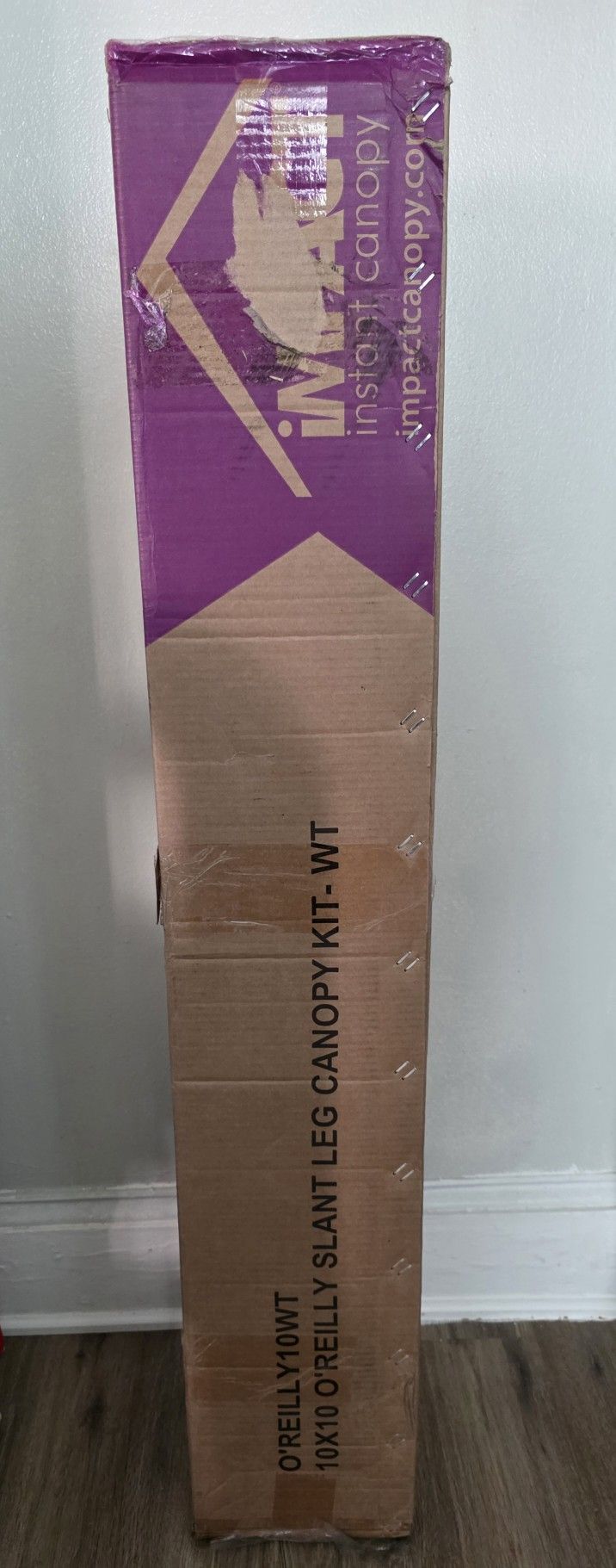 Impact Canopy 10' x 10' Canopy Tent Gazebo with Dressed Legs