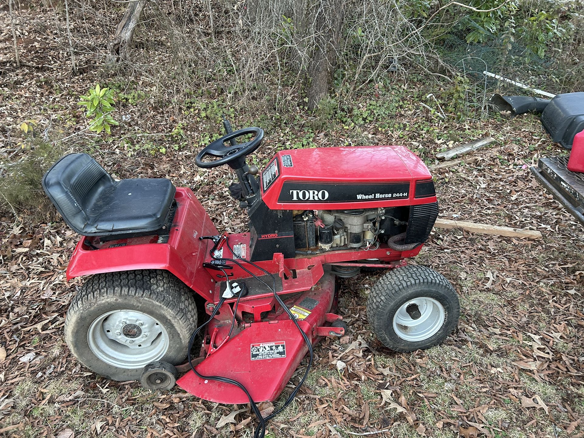 Old Ride Mower