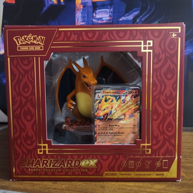 Pokemon Cards Charizard EX Super - Premium Collection Box