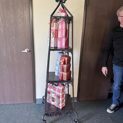 Metal display stands