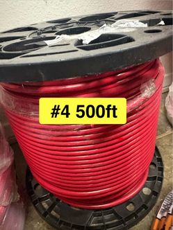 New wire cable #4 500ft
