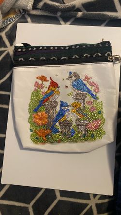 Crossbody Diamond Art Purse