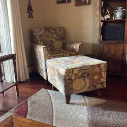 Chair And Ottoman 