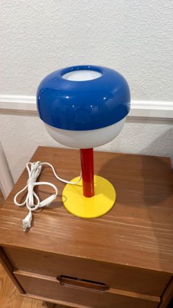Vintage Retro Ikea BLASVERK Multi-color 14" Table Lamp Desk Task Light No B2111