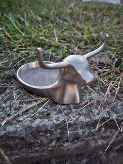 Retired Red Envelope Bull Catchall