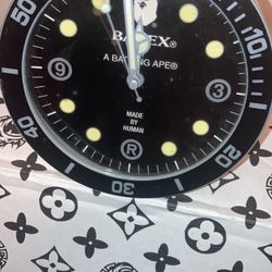 Bape Bapex Desk Clock (Glow In The Dark) 2009 