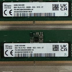 SK Hynix DDR5 16gb Sodimm Ram