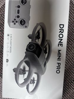 Brand New Drone Mini Pro Quadcopter - 2.4G Flight Model with Aerial Camera (New In Box)