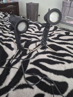 LED Spotlight Lamps Set of 2