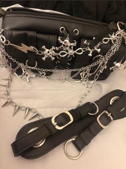 Gothic Skull Shoulder Bag