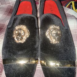 Mens Slip On Leather Lined  Loafers 