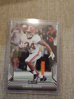 Damien Harris Patriots/Alabama football card