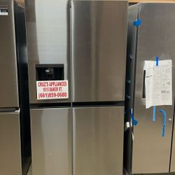 Cruz S Appliances Sales Brand Appliances L G Side By Side Refrigerator Stainless Steel $1100