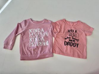 Girls sweatshirt/T-Shirt Size 3-4