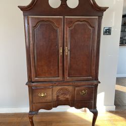 FREE Solid Armoire Entertainment Cabinet