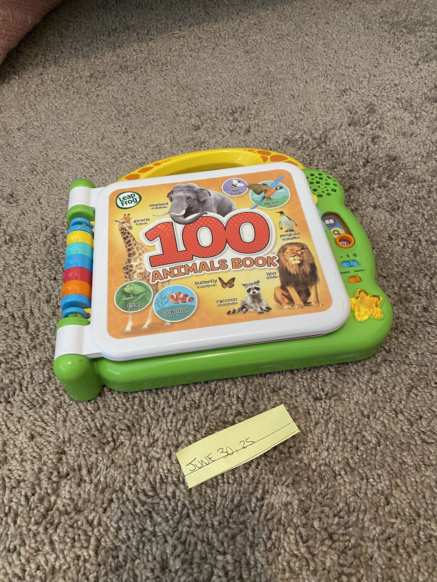 LeapFrog 100 Animals Book